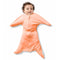 SleepingBaby Bamboo Zipadee-Zip Transition Swaddle - EverSoft Starfish Design Breathable Wearable Blanket