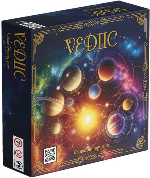 Vediic Vedic Board Game - Strategy Board Game for Adults, Teens and Family.