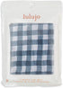 28"x 52", 1 Pack Lulujo Muslin Crib Sheets - Fitted Crib Mattress Sheets for Boys and Girls - (Navy Gingham)