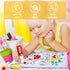 Jar Melo Washable Dot Markers, 8 Colors Dot Paints with 108 PDF & 10 Physical Activity Papers, Non-Toxic Bingo Daubers
