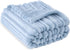 HOMRITAR Baby Blanket for Boys Girls Ultra Soft Warm Fleece Fluffy Blue