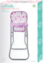 Manhattan Toy Baby Stella Blissful Blooms High Chair Play Set for 12" and 15" Soft Dolls