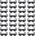 Gadpiparty 120 Pcs Mini Sunglasses for Dolls, Black Doll Costume Accessories for Dress Up and Crafts
