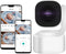 Yuyotrre Baby Monitor 3MP 2K Wi-Fi Indoor Pan/Tilt Security Camera with Night Vision,
