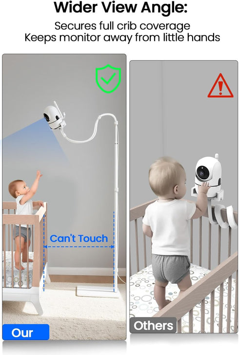 Yaekea HB6550/HB65/HB6560/HB6340/HB6339/Camera 1/4 DXR-8 PRO/DXR-8 Baby Monitor Floor Stand Holder Mount Compatible