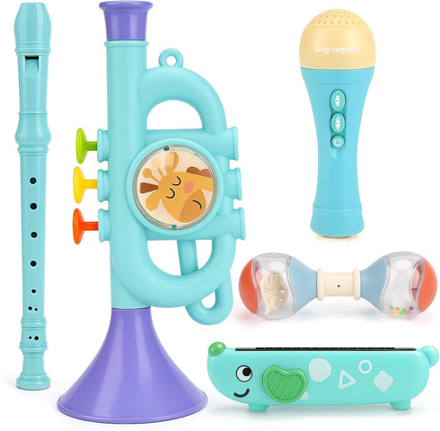 Musical Toys for 2 3 Year Old Boy Girl Birthday Gifts, 5