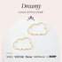 Set 2 BEBE BASK Handmade Wicker Cloud Dcor of - Rattan Cloud Decorations - Dcor for Bedroom and Baby Nursery Wall