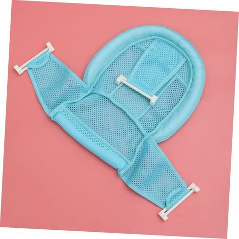 Infant Bathtub Support Sling, Soft Net Bathing Cradle, Newborn Seat, Anti-Slip Baby Bath Support Net