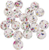 20pcs Clear Star Bouncy Balls, Kids Toy Magic Props, Birthday Party Bag Fillers