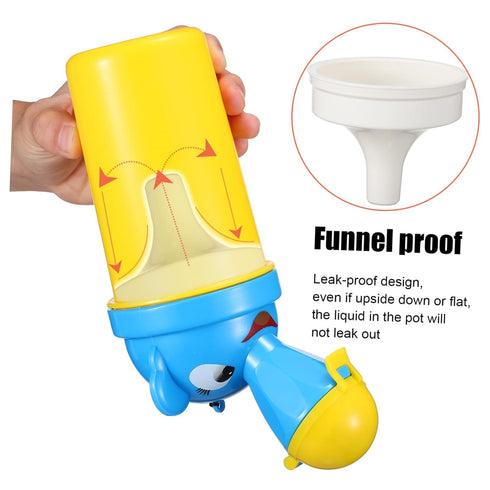 Portable Travel Potty for Toddlers Compact Urinal for Boys Girls Easy to Use Outdoor Pee Training Design for Camping