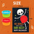 30 Pack Play Dough Halloween Party Favors for Kids Non-Candy Gifts with Playdough and Classroom Exchange Cards