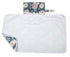 Portable Baby Diaper Changing Mat Pad, Foldable Washable Waterproof Play Mat, 30"x18.5" for Girls (Flowers)