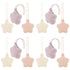 BXUYAOXMC 12 Pack Silicone Pacifier Holder Case, Safe and Soft Material, Pacifier Pouch Portable Pacifier Case