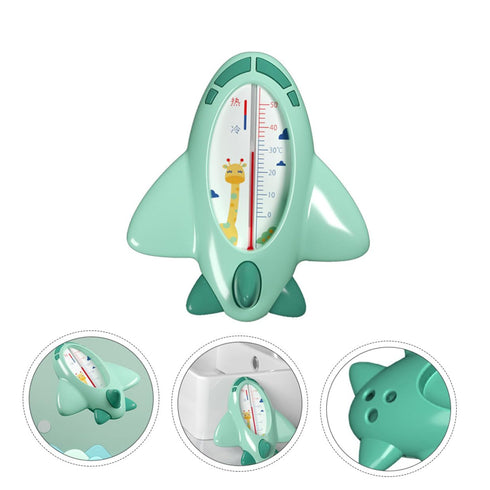 Bath Thermometer Green Quick Accurate Water Temperature Measurement Safe for Newborns Floating Bath for Health