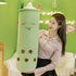 Cute Plushies Boba Plushie Long Pillow, Bubble Tea Stuffed Animal Gift for Kids and Adults (36 Inch)