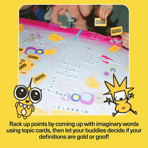 The Game of Made-Up Words - Viral Funny Party Word Board Game for Adults, Teens, and Kids 14+