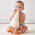 Cozy Itzy Ritzy Snuggles Plush Toy Soft Stuffed Animal for Babies, Kids & Adults Sensory Ribbons & Textured Fabrics