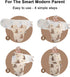 HOUSBAY 2-Way 1 Pack 3-6 Baby Swaddle Blanket Boy Girl Super Soft Material Newborn Adjustable Swaddles Zipper Sleep