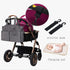 MEYTEILAY Diaper Bag Tote Large Multi-Function Baby Changing Bag for Mom with Changing Station Travel Nappy Bag