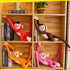 Long Arm Hanging Monkey Stuffed Animals - Curtain Monkey Plush Toy Birthday Gift (24 Inch)