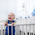 GlikCeil 27.17 Inches Wooden Baby Crib Mobile Arm Cloud Design Adjustable Baby Mobile Hanger for Crib Cot Bed Bassinet