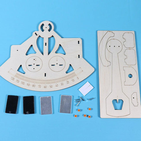 Toyvian Sextant Mark Navigation Bundle, Artificial Horizon Navigation Tool for Educational Navigation Training Practice