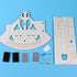 Toyvian Sextant Mark Navigation Bundle, Artificial Horizon Navigation Tool for Educational Navigation Training Practice