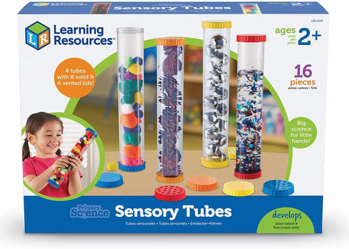Learning Resources Primary Science Sensory Tubes - Toddler Toys, Homeschool Supplies, Fine