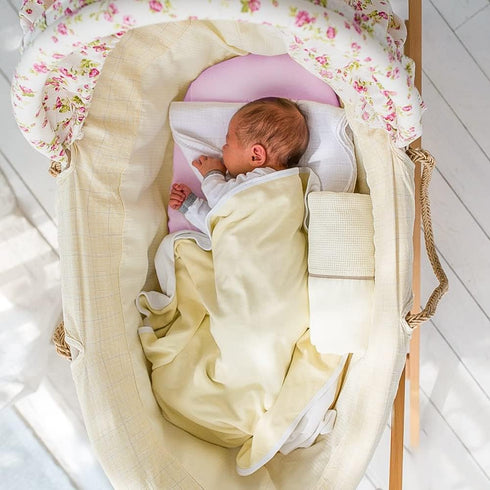 Surakey Silk Crib Mattress Cover Soft Breathable Baby Mattress Cover Standard Cradle Safety Baby Mattress Cover Cotton