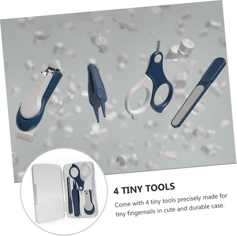 Newborn Nail Care Kit with Safe Clipper and Scissors