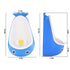 FORYEE Potty Training Urinal for Boys Cute Whale with Funny Aiming Target - Blue