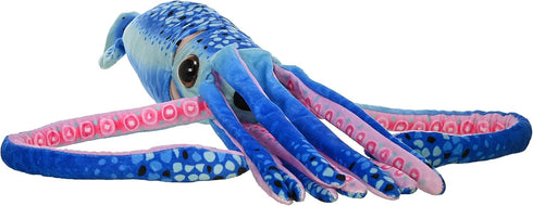 Wild Republic Wr Print Squid Plush, Stuffed Animal, Plush Toy, Gifts for