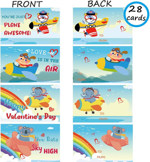 WODMAZ 7 Foam Airplanes Toys for Kids, Different Designs Foam Planes for Boys Girl School Classroom Exchange Prize, Fun