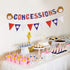 Baseball Party Supplies Concessions Banner, Sports/Baseball Themed First Birthday Party Decorations