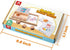 Coogam Spelling Games - Wooden Matching Letters Toy with Flash Cards, Montessori ABC Learning Puzzle Gift for Kids