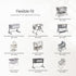 Fitted Muslin Bassinet Sheets for Baby | Soft Cotton Sheets for Boys and Girls