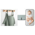 Muslin Nursing Cover and Changing Pad, Compact Size Bundled by Comfy Cubs