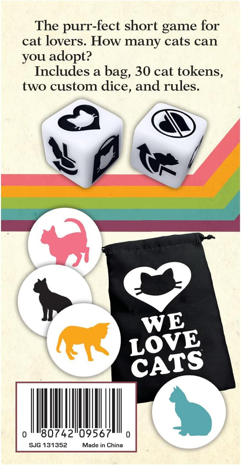 We Love Cats by SJG Party Board Game
