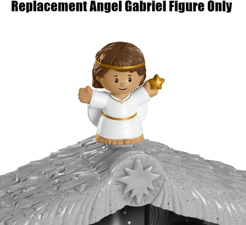 Replacement Angel Gabriel Figure for Fisher-Price Little-People Christmas Nativity Playset - HPP89
