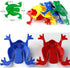 10 Pcs Multicolor ABS Jumping Frog, Colorful Bounce Fidget, Creative Stress Reliever Educational Gags and Joke Toys