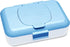 Loo Kids Flushable Wipes Dispenser Fits Standard Size Flushable Wipes Only No-Drill Suction Mount, Blue Potty Training