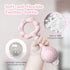 Teething Toys for Babies 6-12 Months, 2-in-1 Rattle and Teether Toy for Soothing Sore Gums, Food Grade Silicone