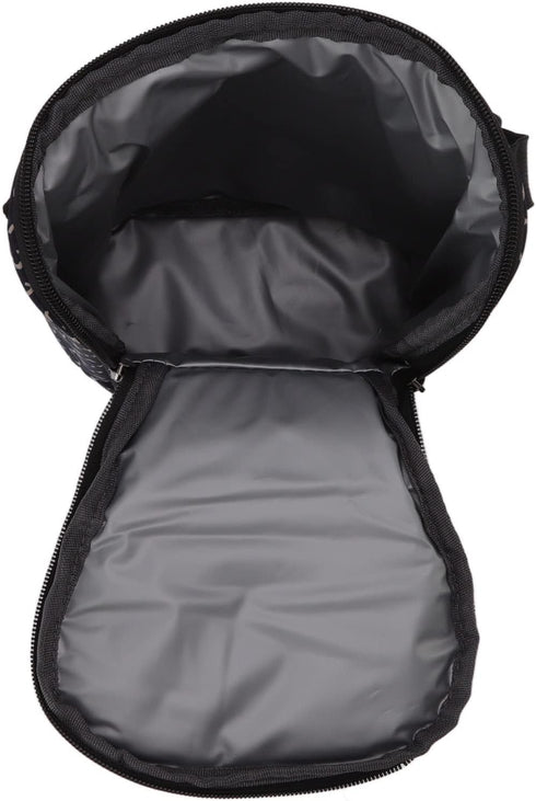 Dioche Baby Bottle Thermal Bag with Nylon Insulation - Insulated Tote Pouch for Outdoor Bottle Storage - Black