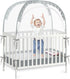 PandaEar Pop Up Crib Tent to Keep Baby from Climbing Out, Breathable