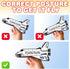 ArtCreativity Space Shuttle Gliders Set of 24, Foam Flying Toys for Boys & Girls, Outdoor Party Favors