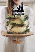 YzYbuaego Black Fishing Wedding Cake Topper, Mr & Mrs, Fishing Theme for Wedding/Engagement/Bridal Shower