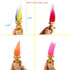 Lucky Mini Troll Dolls PVC Vintage Action Figures, Cute Little Guys Collection for Cake Toppers, Party Favors