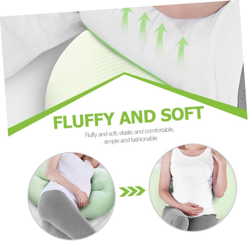 KICHOUSE U-Shaped Maternity Pillow for Ultimate Comfort
