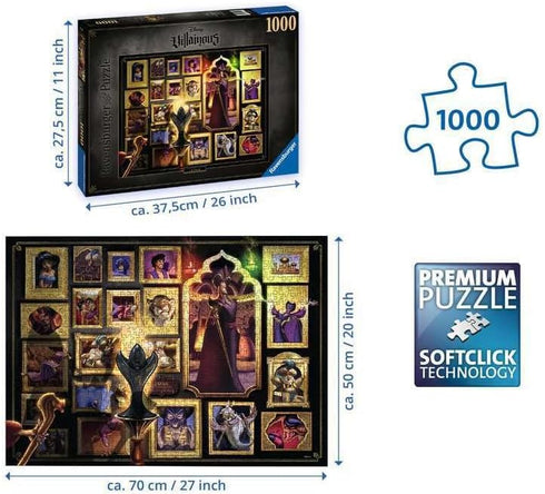 Ravensburger Disney Villainous Jafar - 1000 Piece Jigsaw Puzzle for Adults