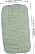 LIFKOME 100% Set 6pcs Cotton Burp Cloths Soft Muslin Baby Washcloths Newborn Girls Boys Towels for Face Drool Sweat